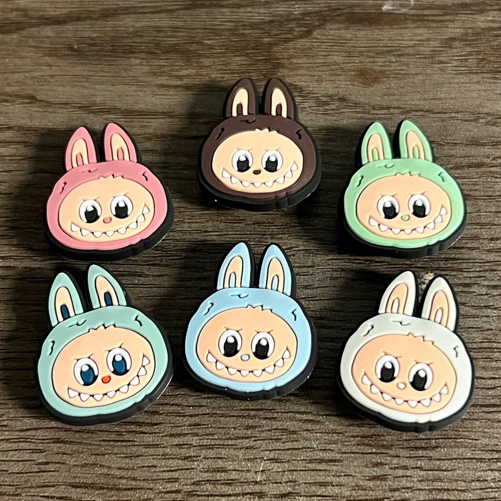 Labubu croc charms / jibbits